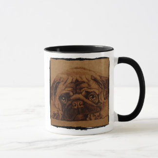 Mug Pug effiloche
