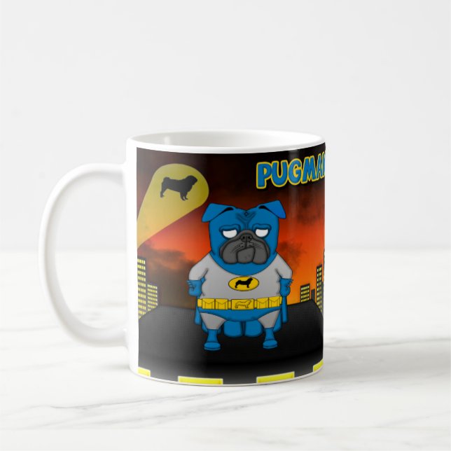 Mug Pugman sur le bâtiment (Gauche)