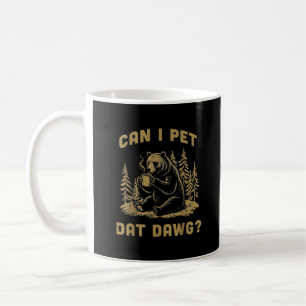 Mug Puis-je caresser ce chien - Randonneur drôle - Ama