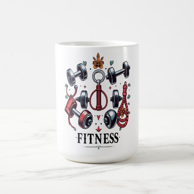 Mug Puissance de conditionnement physique - résistance (Centre)