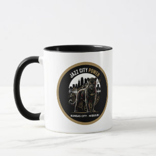Mug Puissance de la ville de jazz Kansas City Jaguar A