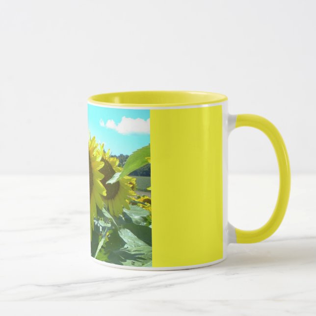 Mug Puissance de tournesol--Tasse (Droite)