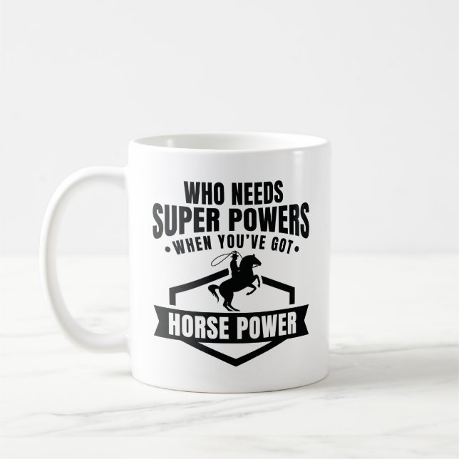 Mug Puissance du cheval (Gauche)