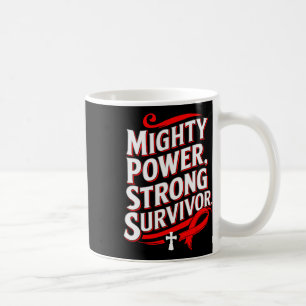 Mug Puissant Survivant de Force Sensibilisation au Can