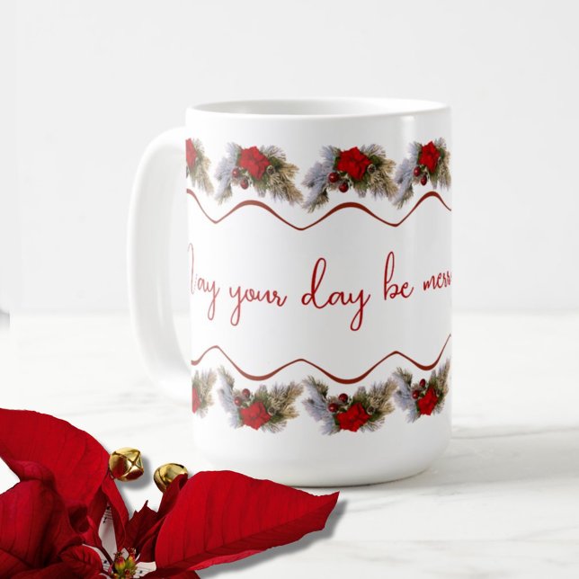 Mug Puisse tes jours être joyeux et brillante Musique  (Créateur téléchargé)