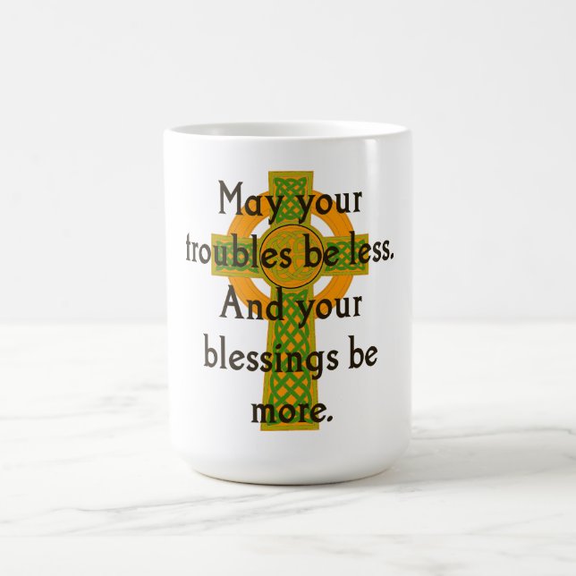 Mug Puisse Vos Problèmes Être Moins - Citation Irlanda (Centre)