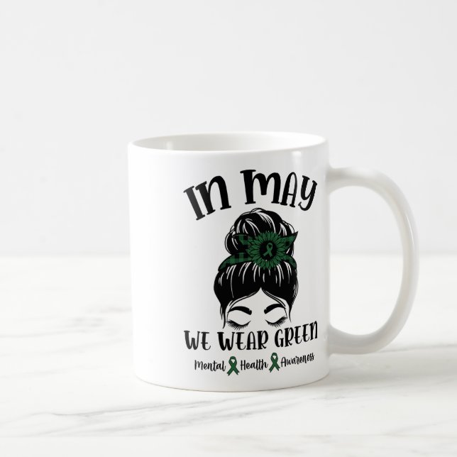 Mug Puissions-nous porter une sensibilisation à la san (Droite)