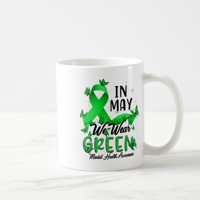 Mug Puissions-nous porter une sensibilisation verte à  (Droite)