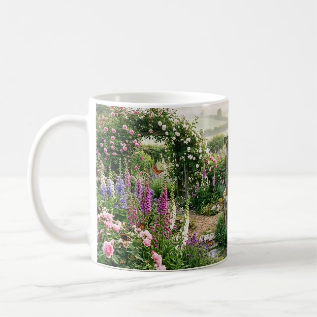 Mug Puits de jardin de cottage (Gauche)