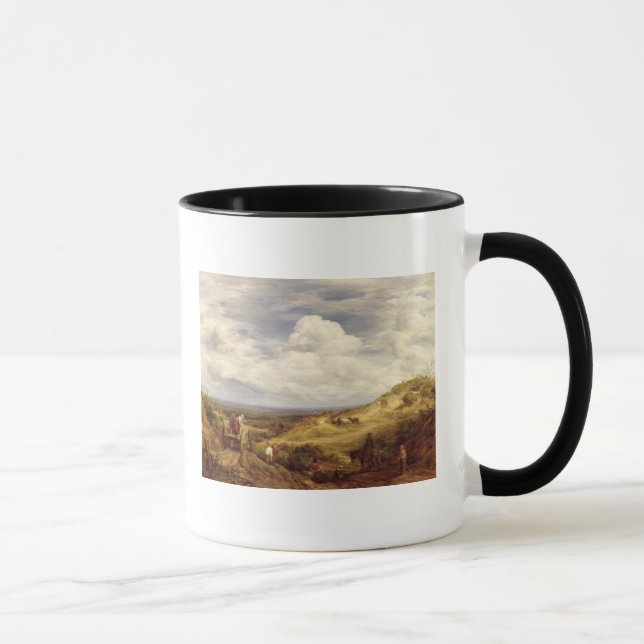 Mug Puits de sable, bruyère de Hampstead, 1849 (Droite)