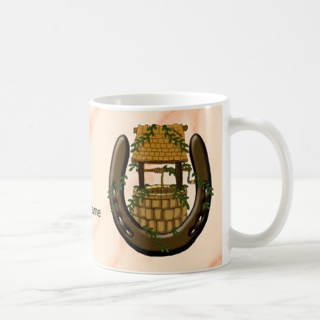 mug Puits de souhait de fer à cheval amish (Droite)