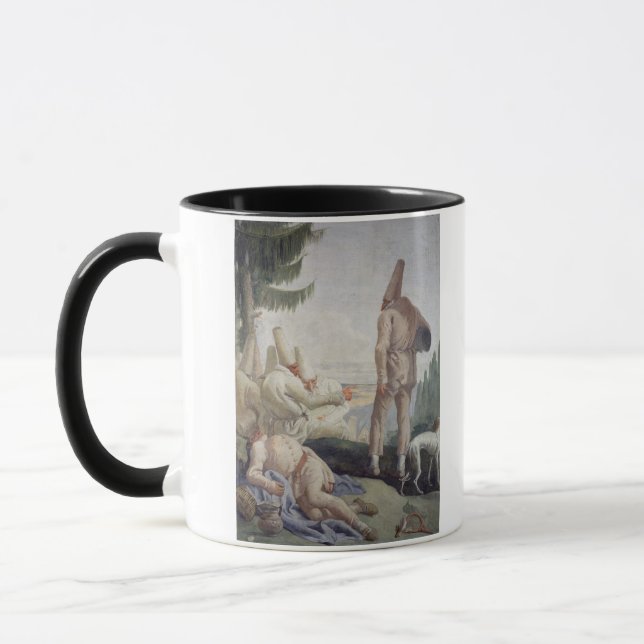 Mug Pulcinella en vacances (Gauche)