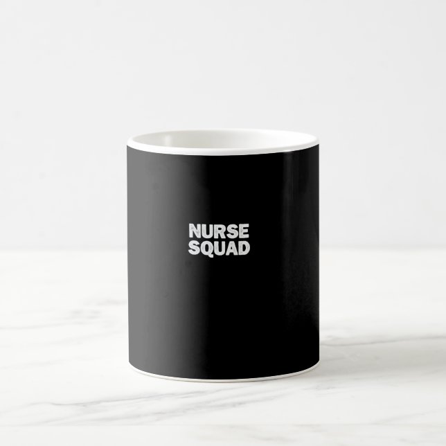 Mug Pullover de l'équipe d'infirmières drôle minimal c (Centre)