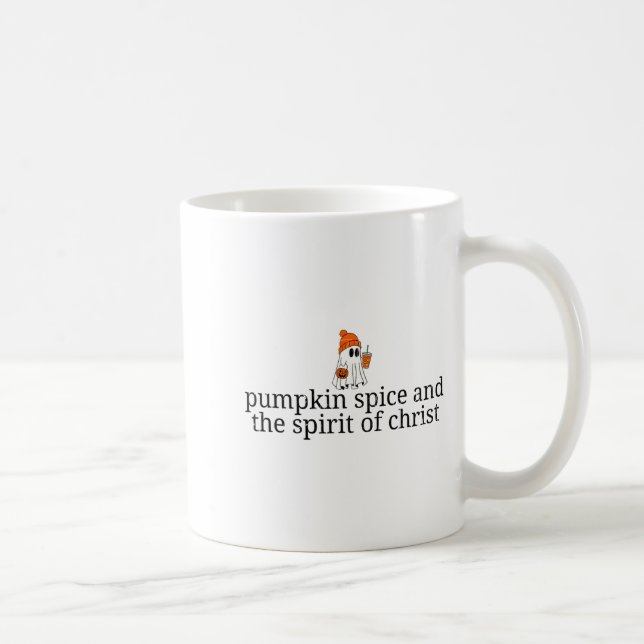 Mug Pumpkin Sce And The Srit Of Christ, Christian Hall (Droite)
