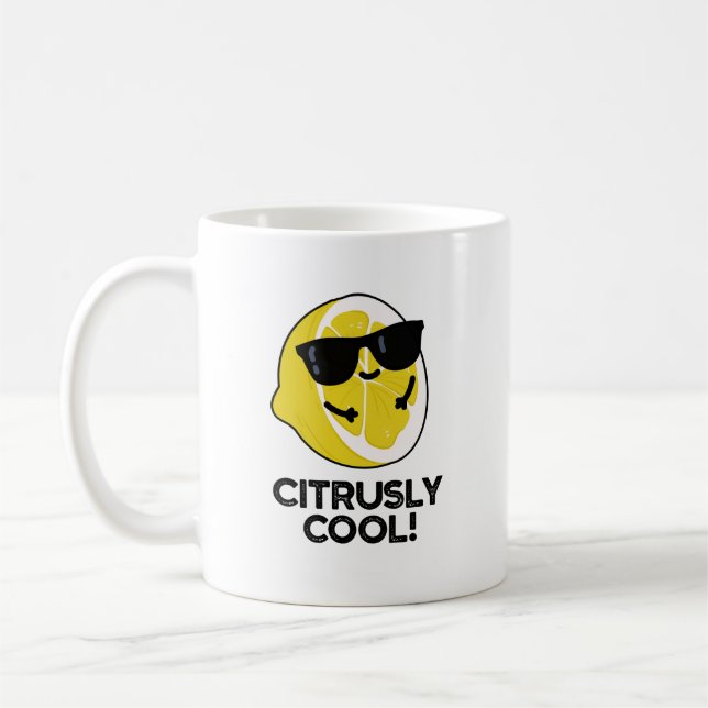 Mug Pun Citrus Drôle Cool (Gauche)
