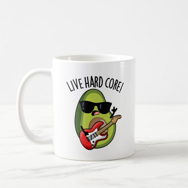 Mug Pun de Rock de Avocat Drôle Hard Core  (Gauche)