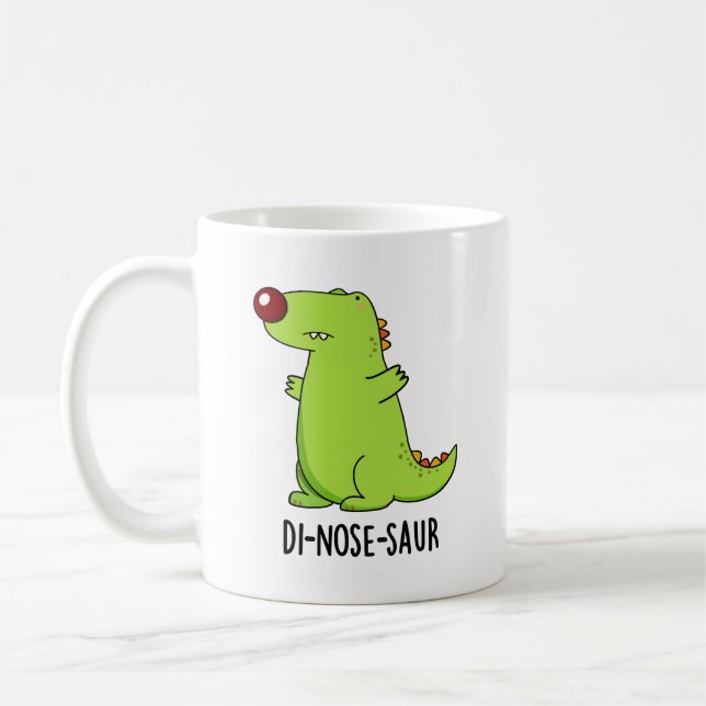 Mug Pun Dinosaure Dinosaure Drôle (Gauche)