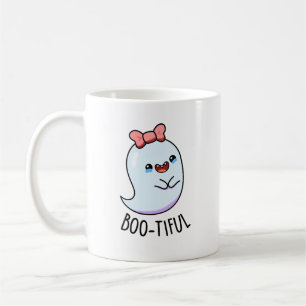 Mug Pun Halloween Fantôme Féminin Drôle Bootiful