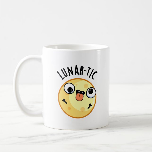 Mug Pun lunaire-tic drôle d'astronomie lunaire (Gauche)