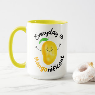 Mug Pun Mango Positif - Chaque jour est Mangonificent
