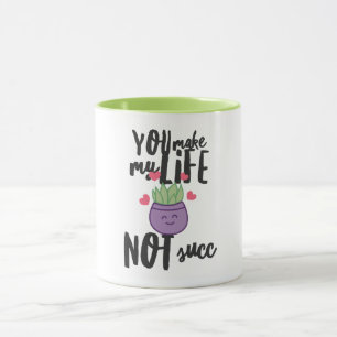 Mug Pun Succulent
