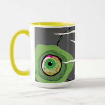 Pun Zombie Ghoulishly Fun Scratched