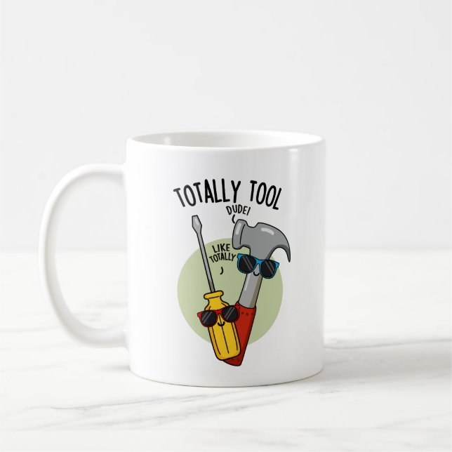 Mug Punaiserie d'outils totalement drôle de bricoleur  (Gauche)