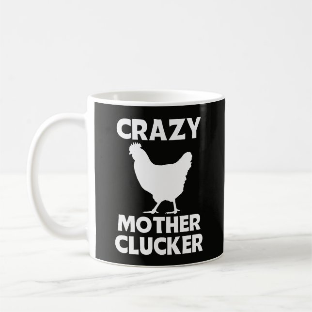 Mug Punition drôle de mère pouleuse de poulet (Gauche)