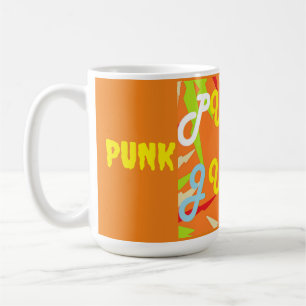 Mug Punk Junk rebelle design juste dire non ! couleur