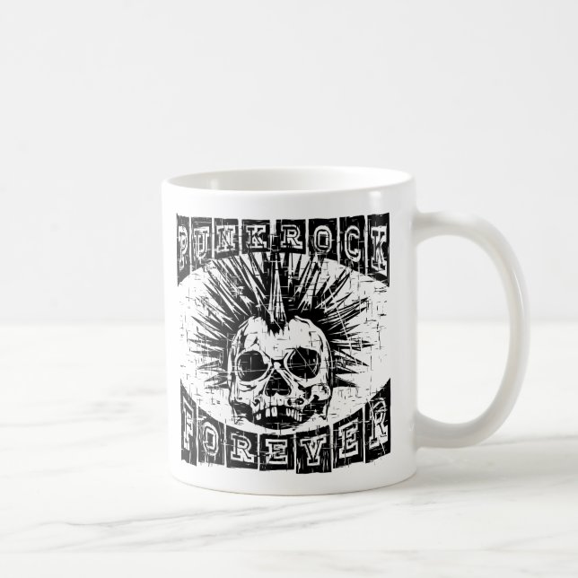 Mug punk rock pour toujours (Droite)