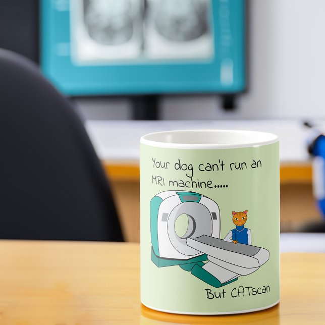 Mug Punny Dogs ne peut pas IRM mais CATscan (Créateur téléchargé)