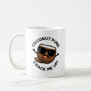 Mug Puns À La Noix De Coco Me Cracer Mignonne Pun À 