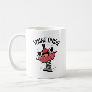 Mug Puns à légumes amusants à l'oignon de printemps