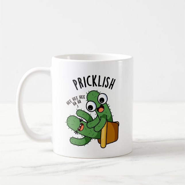 Mug Puns de cactus drôles et épineux  (Gauche)