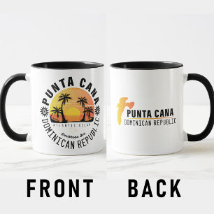 Mug Punta Cana République Dominicaine - Souvenir Rétro