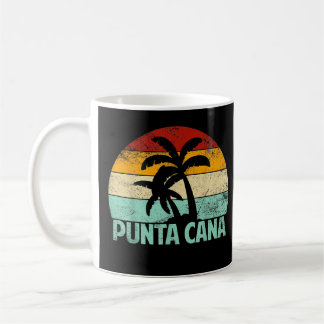 Mug Punta Cana Vintage les années 70 80s Rétro Vacance