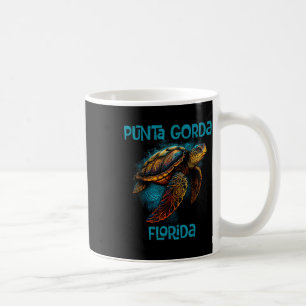 Mug Punta Gorda Floride Fl Rétro Vintage Plage Mer Tor