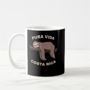 Mug Pura Vida Costa Rica - Costa Rica Cool Sloth 