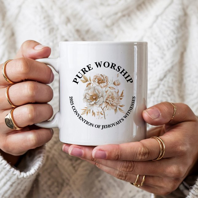 Mug Pure Worship 2025 Convention JW Gift Ideas (Créateur téléchargé)