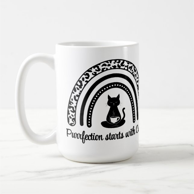 Mug Purfection commence avec Café (Gauche)
