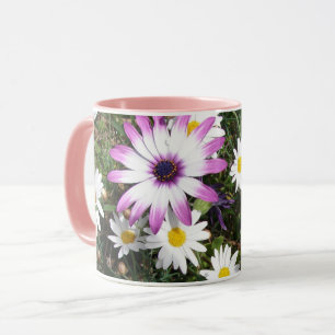 Mug Purple Blanc Fleur Jardin Botanique Faisy Printemp