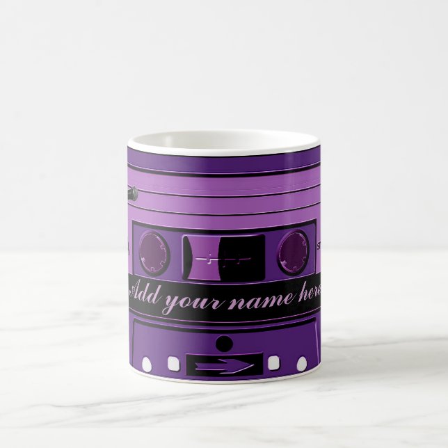 Mug Purple Cassette Groove_ (Centre)