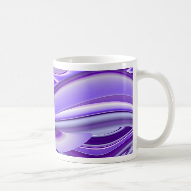 Mug Purple Dreams, Imaginaire Abstrait Rainbow-Art (Droite)