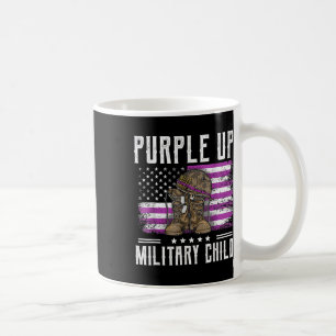 Mug Purple Jusqu'Au Mois De L'Enfant Militaire Bottes