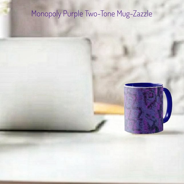 Mug Purple monopoly (Créateur téléchargé)
