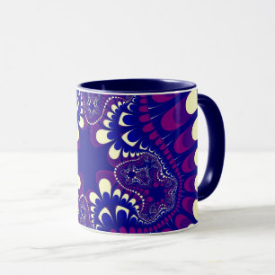 Mug Purple Morning Glory Flower