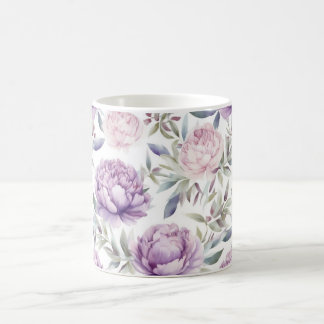 Mug Purple Peonies Regency Essence