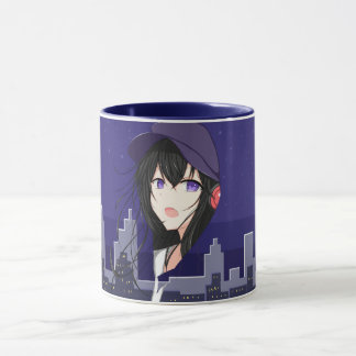 Mug purple　sky