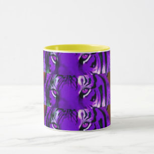 MUG PURPLE TIGER