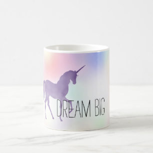 Mug Purple Unicorn Pink Rainbow